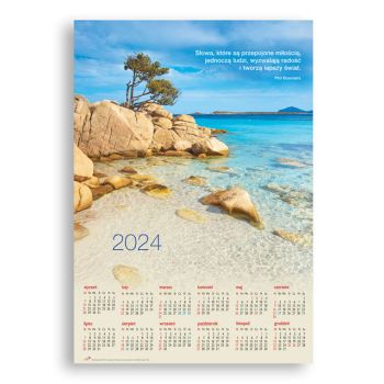 Kalendarz 2024 - plk. duży Sardynia