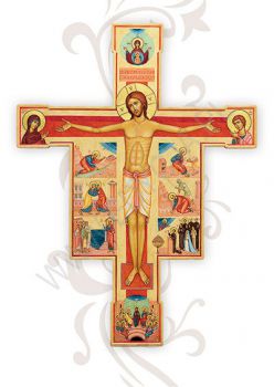 Kartka "Krzyż Świętego Pawła" - wzór nr 1